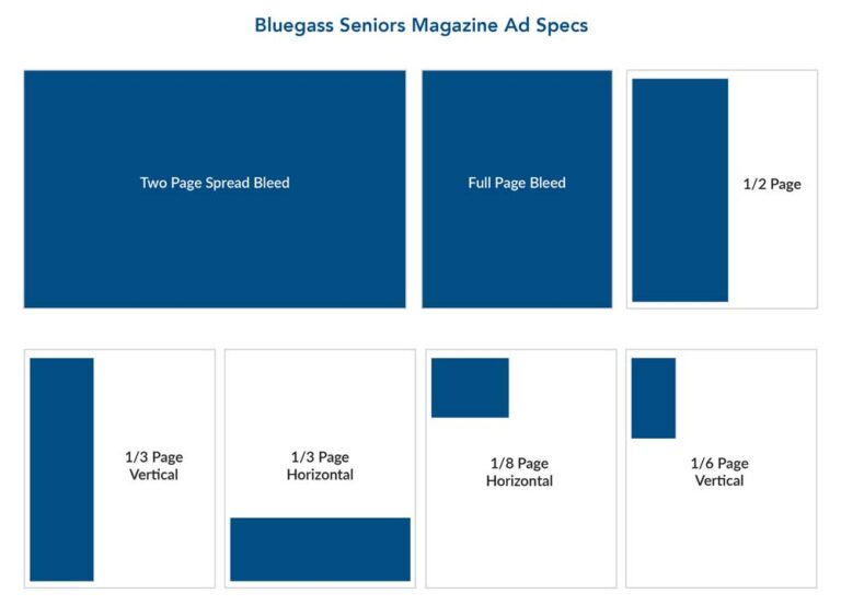 Bluegrass Seniors Advertisement Specs